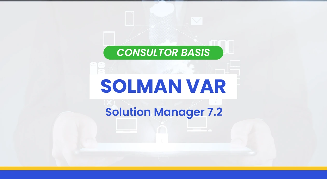 SOLMAN VAR Solution Manager 7.2